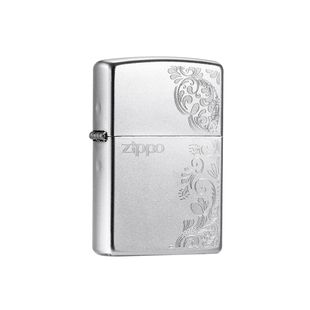 【新年礼物】zippo打火机古韵唐草雕刻正品煤油防风商务送男士