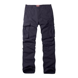 match麻吉工装裤男直筒宽松多口袋休闲裤男士户外长裤6071