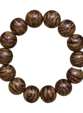 印尼达拉干野生沉香佛珠手串