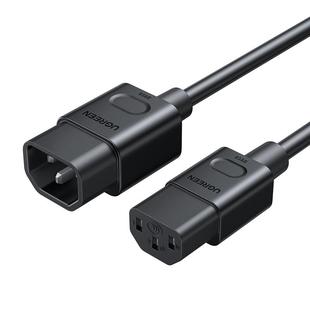 绿联PDU服务器电源线c13/19转c14/20主机房电脑ups转换三孔芯延长