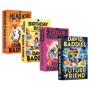 英文原版 David Baddiel Head Kid Birthday Boy The Taylor Turbochaser 大卫巴蒂尔系列章节小说6册 儿童学生英语课外阅读读物