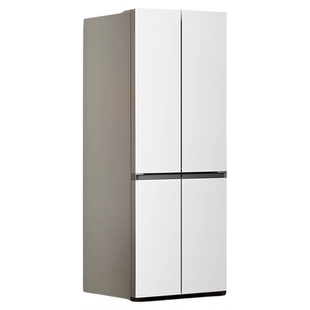 TCL小清柠480升十字对开四开门超窄大容量双净味一级风冷电冰箱