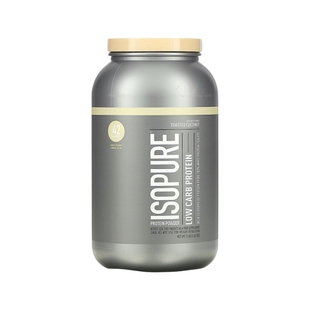 香港直发ISOPURE低碳水蛋白质粉烤椰子味提高肌肉生长健康1361g