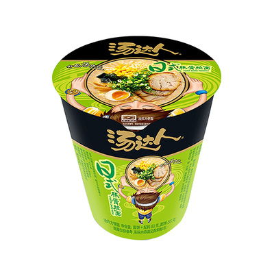 统一汤达人方便面豚骨海鲜即速食