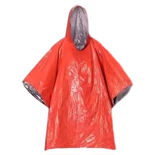 便携式铝箔野外求生防失温防寒冻雨衣户外露营登山应急保温急救毯