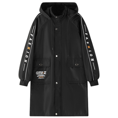 加长过膝！防水加绒工作服罩衣