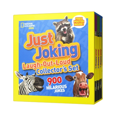 英文原版 Just Joking Laugh-Out-Loud Collector's Set 国家地理儿童 孩子们开玩笑系列 4-6册礼盒装 英文版 进口英语原版书籍