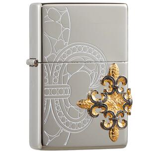 ZIPPO官方旗舰店童军花徽章防风煤油打火机ZBT-1-41A韩版原版在册