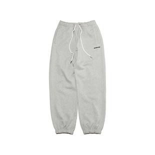 ABSURD LOGIC荒诞逻辑美式复古休闲拉链口袋质感宽松全棉毛圈卫裤