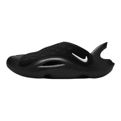 42运动家 Nike Aqua Rift GS包头沙滩凉鞋 黑白洞洞鞋 FV6363-002