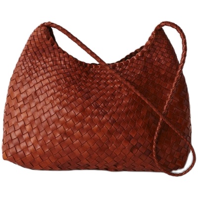 DragonDiffusion编织包复古法式