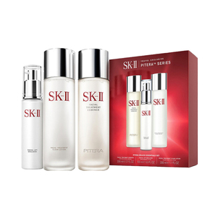 SK-II多方位PITERA神仙水套装 神仙水+嫩肤清莹露+晶致美肤乳液