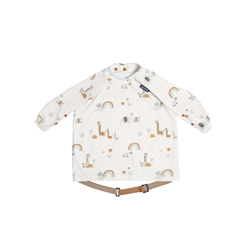 bibado围兜宝宝吃饭罩衣儿童防水防脏一体式辅食饭兜婴儿围嘴饭兜