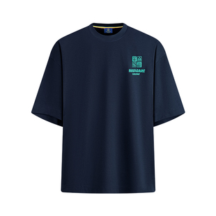 [抗菌]Navigare意大利小帆船宽松短袖T恤男2026夏季圆领套头衫