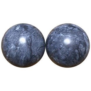 练手玉石球健身球手球保健玩老人实心老年人按摩握铁球钢球部转滚