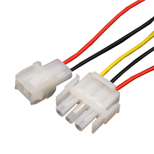 电梯插头线束63080电子线6.3mm端子线彩排连接线 2/3/4/5/6/9/12P