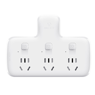 公牛插座转换器一转排插多孔插排