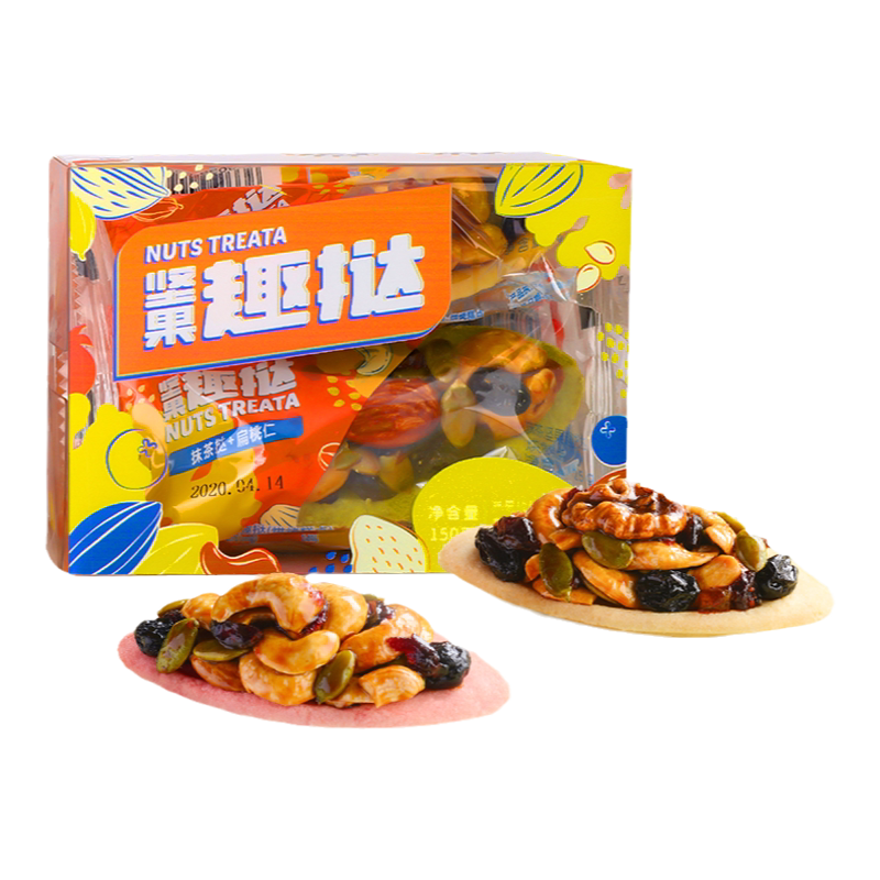 健康代餐每日坚果挞饱腹健身零食
