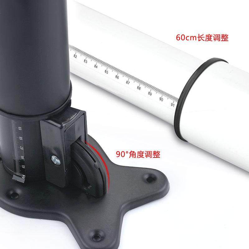 重型桌腿支架橱柜脚家具支撑脚吧台脚支撑柱底盘桌脚电脑可伸缩