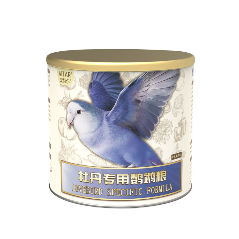爱特尔牡丹鹦鹉专用无黍混合鸟粮