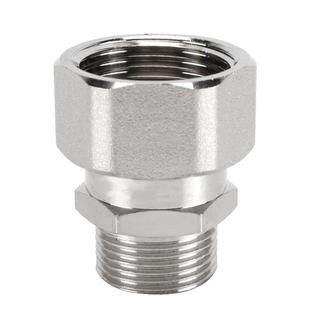 加厚黄铜4分活接弯头异径直接螺纹防爆6分1寸接头内外丝管件配件