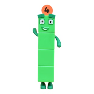 1-10数字积木方块numberblocks人偶公仔儿童益智早教玩具摆件礼物