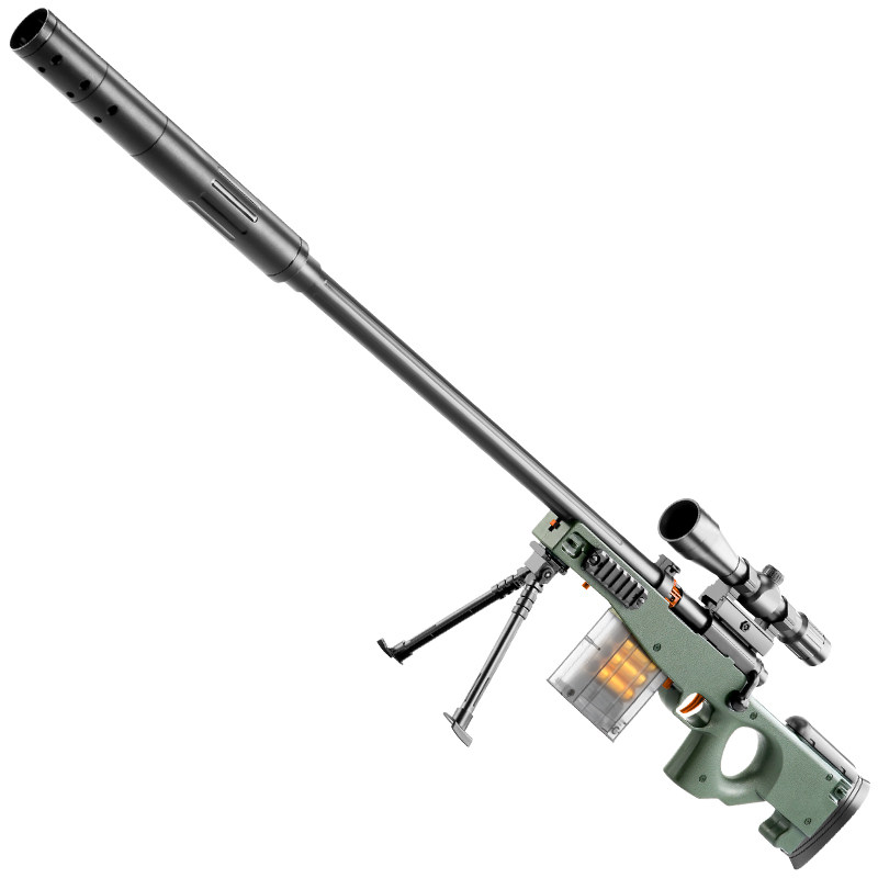 AWM/98K手动拉栓抛壳玩具狙击枪