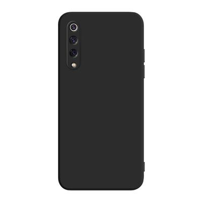 皑晨适用于小米9手机壳A软胶m1902f1a简约米九耐脏xiaomi 9纯黑miui保护套mi9探索商务MI九全包M1902F1A纯色