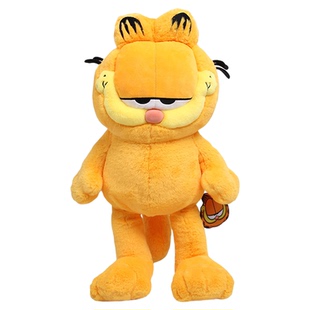 正版加菲猫大电影同款公仔毛绒玩具橘色Garfield胖猫咪玩偶礼物
