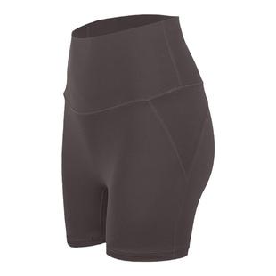 三分瑜伽裤女免穿内裤高弹健身短裤外穿跑步运动防走光训练蜜桃裤