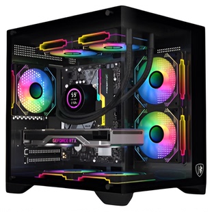 英特尔13490F/H610M/B760M/5060海景房/组装电脑/电脑主机