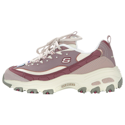 斯凯奇'女厚底低帮休闲运动鞋