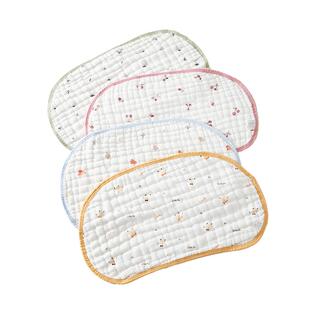 云片枕新生婴儿10层纱布0到6个月纯棉吸汗透气初生宝宝防吐奶四季