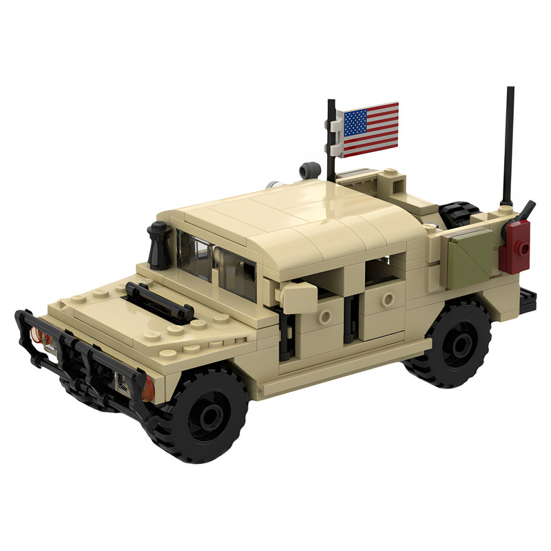 MOC-216261悍马装甲车积木