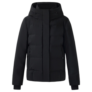 【95白鹅绒】歌莉娅短款羽绒服女冬季新款户外压胶极寒服外套