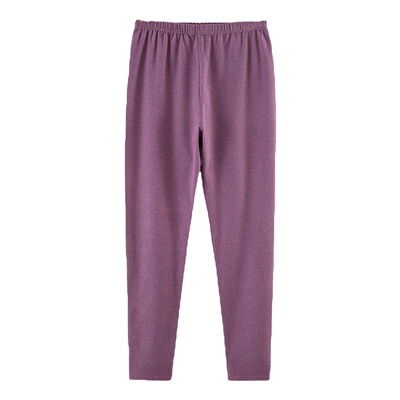 德绒自发热秋裤女士薄款大码衬裤