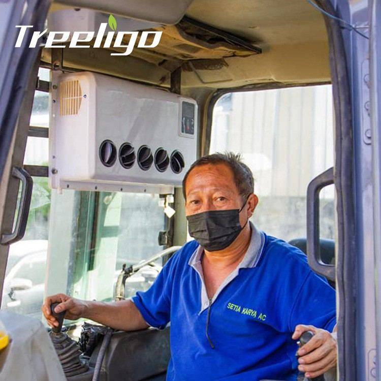 Treeligo汽车空调立式分体机12V24V适用房车卡车制冷驻车专用车内