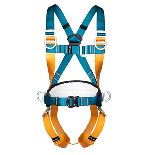 全身五点式安全带高空作业套装国标空调安装安全带挂点双挂钩全套