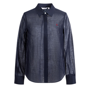 Navigare意大利小帆船2026新款老钱风上衣慵懒宽松女士长袖衬衣薄