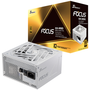 海韵电源 FOCUS GX1000 850 白色全套压纹线 新版ATX3.0 支持4090