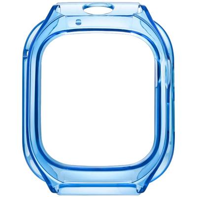 【配钢化膜】适用米兔儿童电话7A/S1手表6c防摔壳透明保护壳5c腕带7x/7表带6/6x软壳c7a保护套配件小米通用