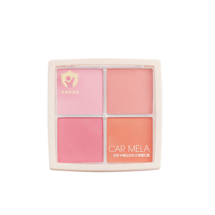 卡梅拉儿童腮红粉橘四色六一礼物舞台妆表演元旦演出小金盾化妆品