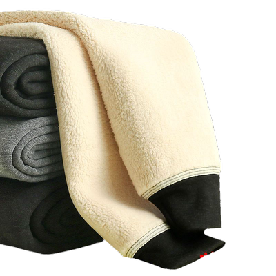 男士羊羔绒保暖裤冬季超厚