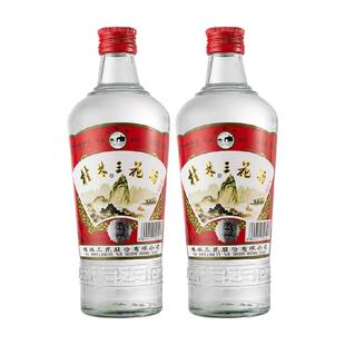 桂林三花米香型白酒52度玻瓶三花酒480ml*2瓶广西特色粮食米酒