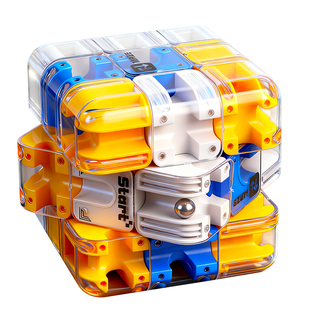 3D滚珠迷宫魔方三阶对战PK逻辑思维专注力益智玩具儿童解压训练