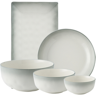 陶瓷碗盘套装家用2026新款高级感碗碟乔迁新居碗具釉下彩碗筷餐具