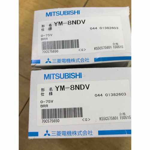 电压表YM-8NDV，全新原装，0-75V，带原议价