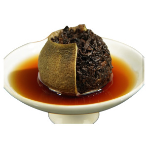 新会小青柑正宗陈皮普洱茶熟橘普生晒小青桔云南宫廷茶叶散装500g