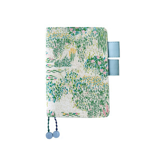 Munimhoe满园春色印花布手帐记事本手工书衣A5B6书皮a6 余白封套