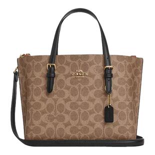 COACH/蔻驰官方 奥莱款女士MOLLIE 25单肩斜挎手提包托特包CV965